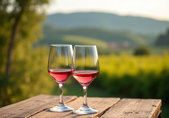 Degustazione vini nelle colline toscane